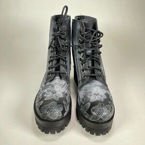 CAFèNOIR Women's Ankle boots In Black/Gray US 7
